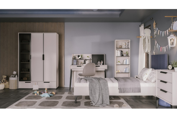 Kolezyum Ay Tek Kapak Reflekte  Dolap