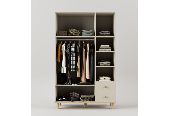 Maya 3 Kapılı Dolap