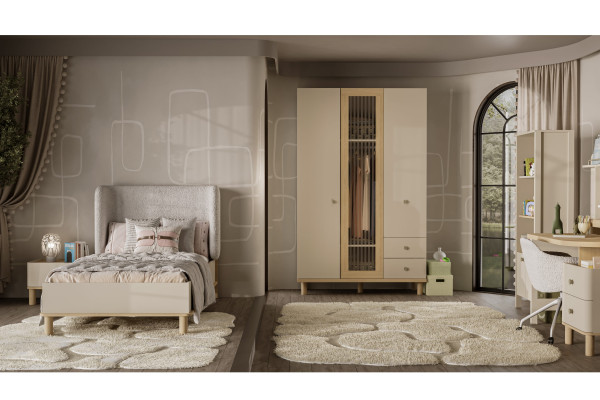 Maya 3 Kapılı Dolap