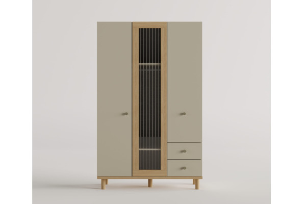 Maya 3 Kapılı Dolap