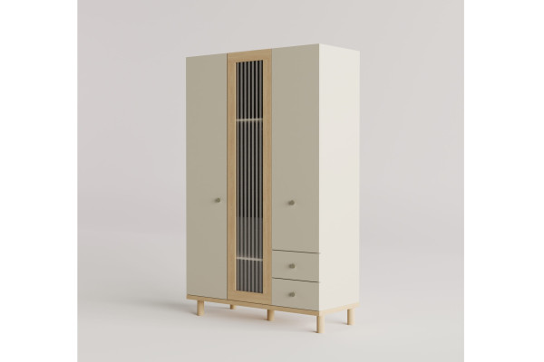 Maya 3 Kapılı Dolap